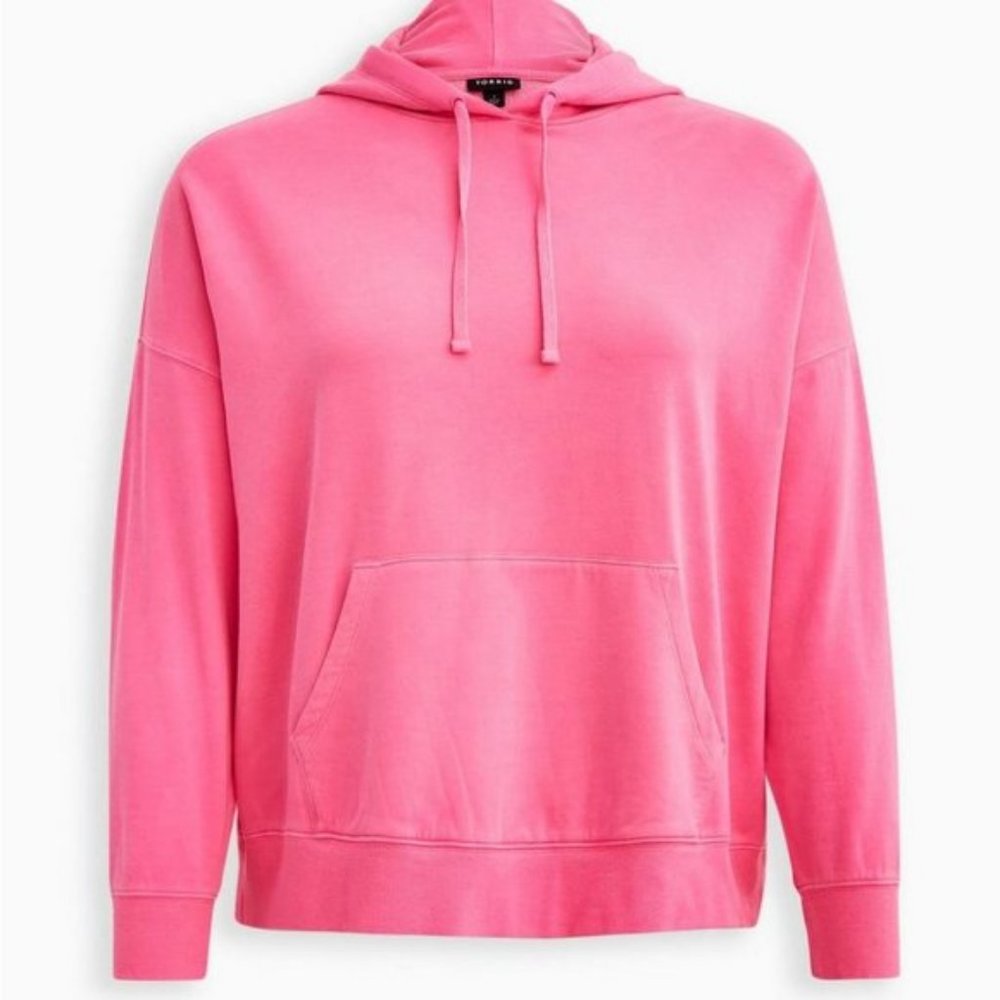 GUC Torrid Relaxed Fit Cozy Fleece Drop Shoulder Hoodie 5x